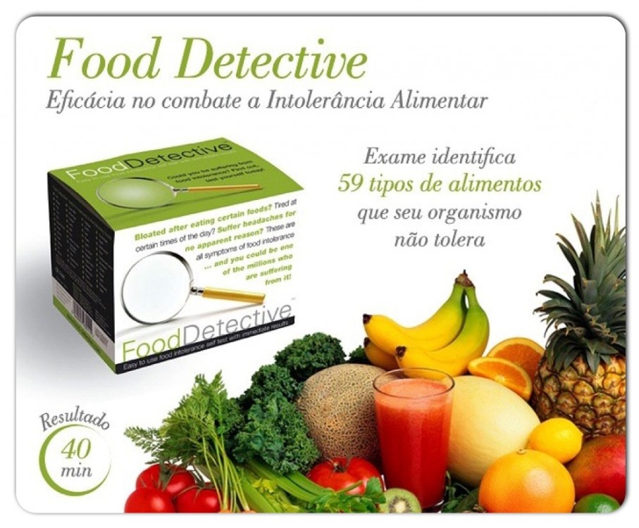 FOOD DETECTIVE Teste para intolerâncias alimentares